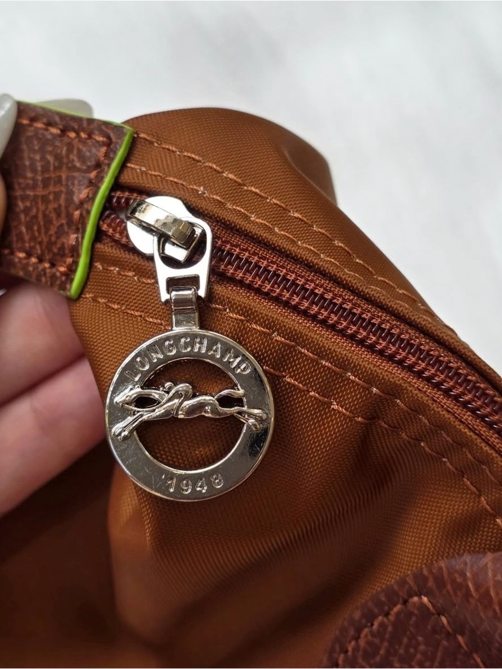 Longchamp cognac small - Picture 5 of 7